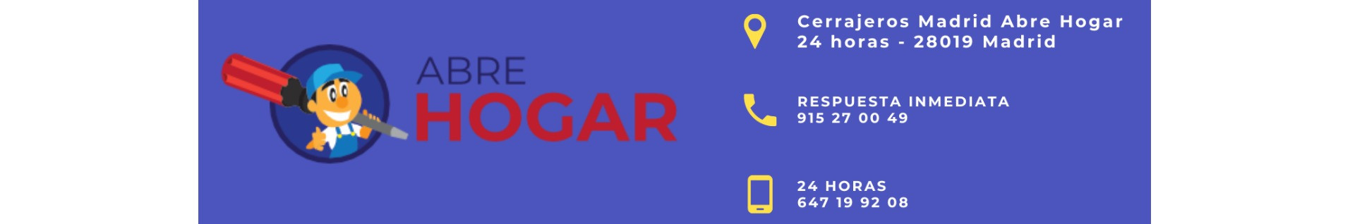 Cerrajeros Madrid Abrehogar 24 Horas